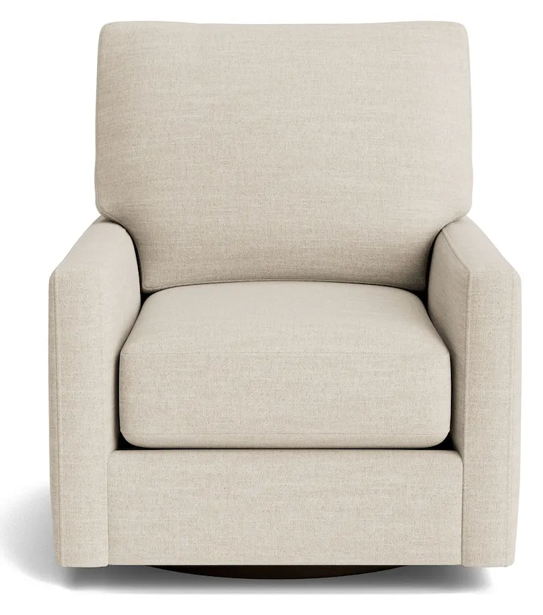 Bassett Furniture C500-05SF-27 True Custom Track Arm Swivel Chair Bassett Furniture C500-05SF-27 True Custom Track Arm Swivel Chair