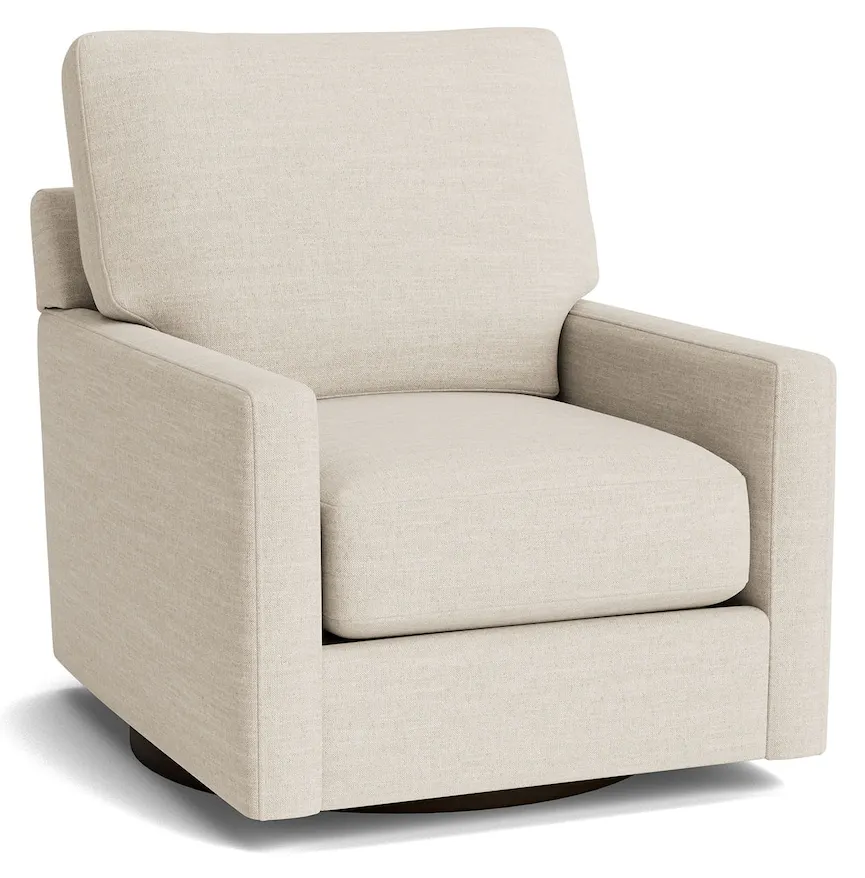 Bassett Furniture C500-05SF-27 True Custom Track Arm Swivel Chair Bassett Furniture C500-05SF-27 True Custom Track Arm Swivel Chair