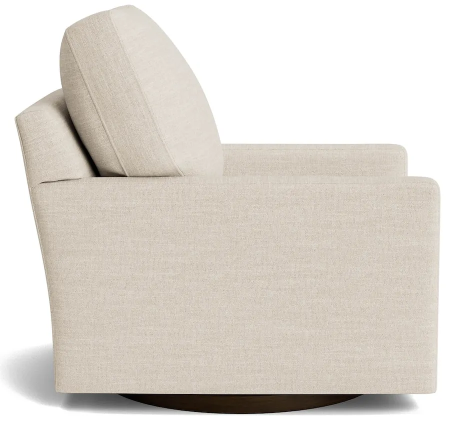 Bassett Furniture C500-05SF-27 True Custom Track Arm Swivel Chair Bassett Furniture C500-05SF-27 True Custom Track Arm Swivel Chair