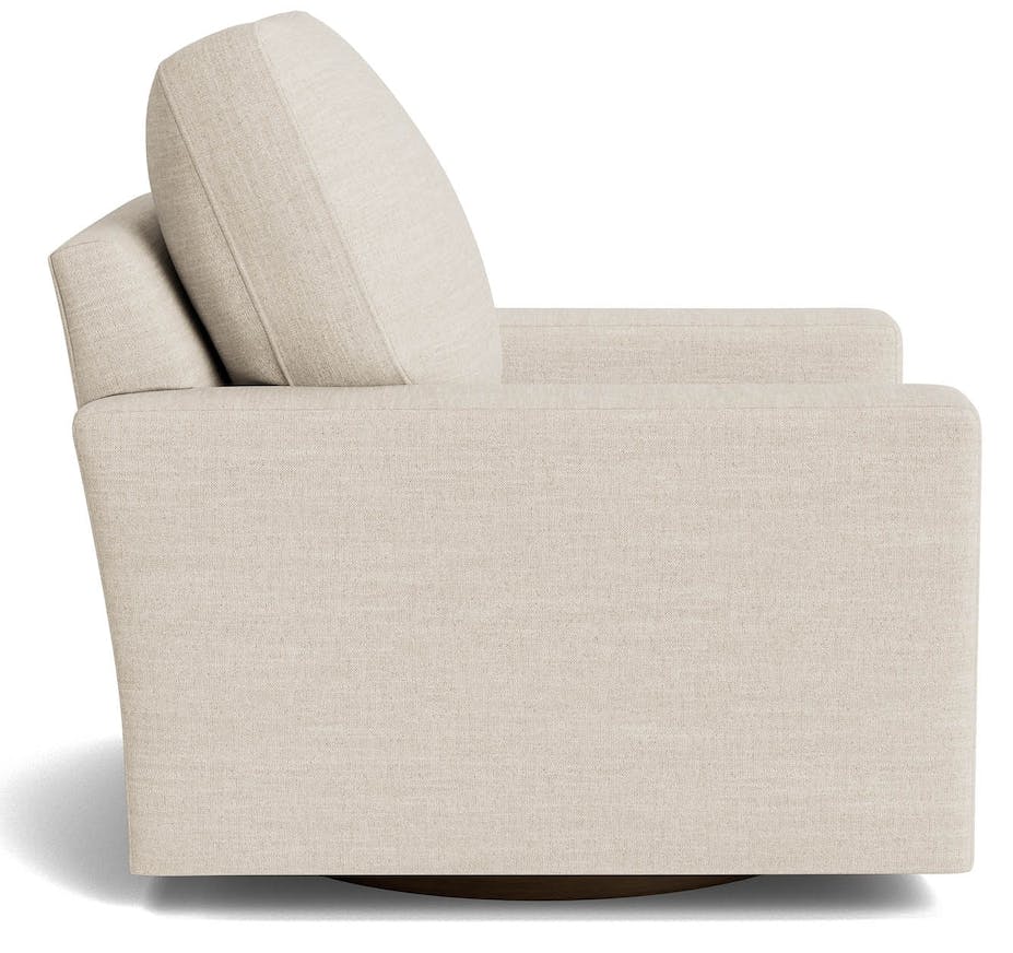 Bassett Furniture C600-05SF True Custom Large Track Arm Swivel Chair Bassett Furniture C600-05SF True Custom Large Track Arm Swivel Chair