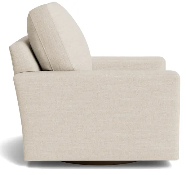 Bassett Furniture C600-05SF True Custom Large Track Arm Swivel Chair Bassett Furniture C600-05SF True Custom Large Track Arm Swivel Chair