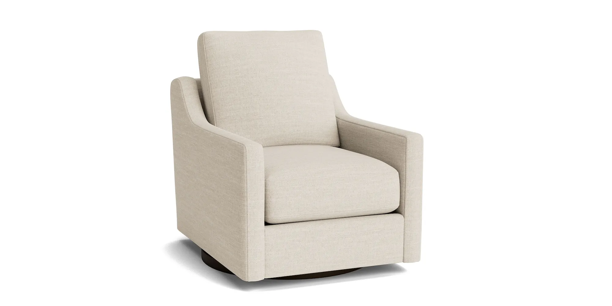 Bassett Furniture C900-05SF True Custom Slope Arm Swivel Chair