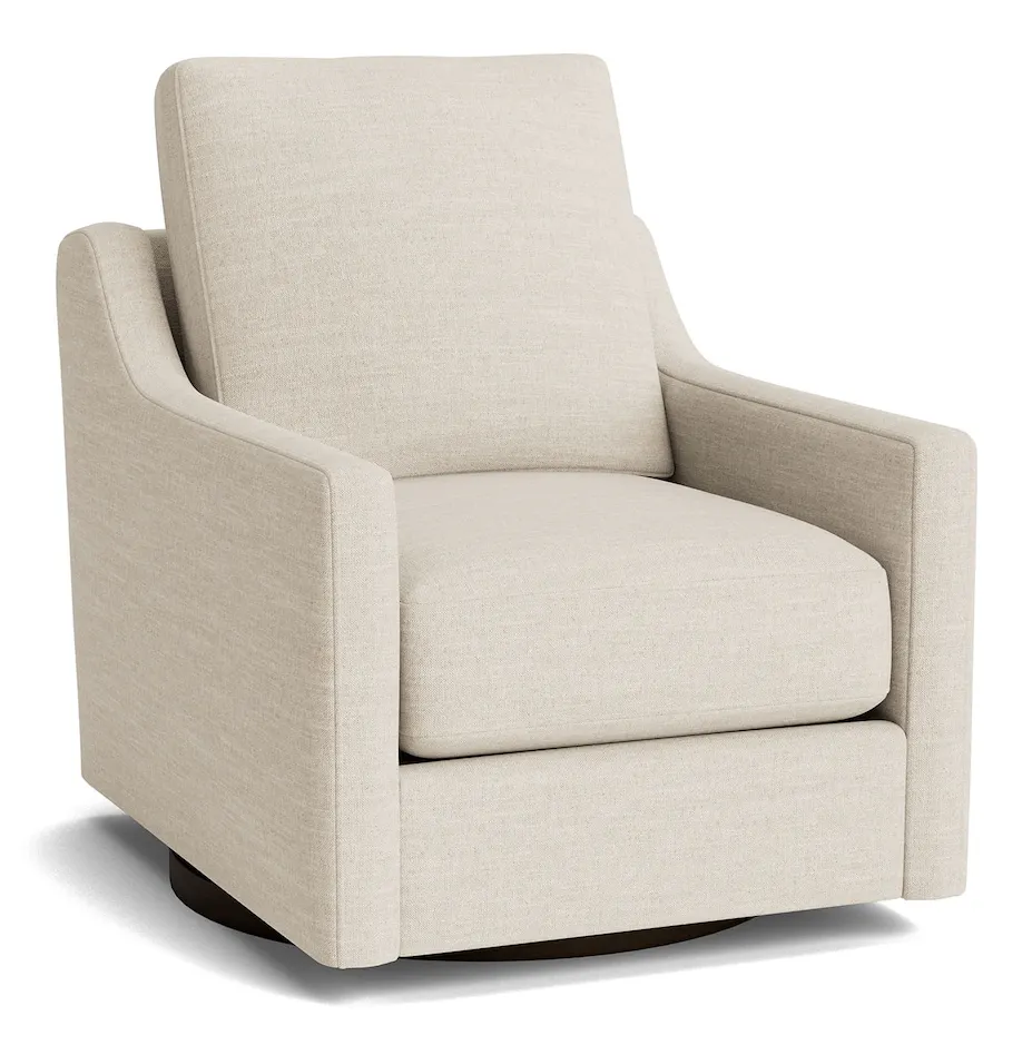 Bassett Furniture C900-05SF True Custom Slope Arm Swivel Chair Bassett Furniture C900-05SF True Custom Slope Arm Swivel Chair