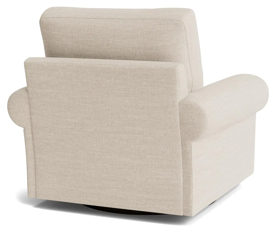 Bassett Furniture C200-05SF True Custom Large Sock Arm Swivel Chair Bassett Furniture C200-05SF True Custom Large Sock Arm Swivel Chair