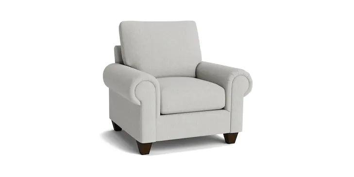 Bassett Furniture C400-12SF True Custom Large Panel Arm Accent Chair
