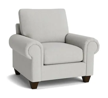 Bassett Furniture C400-12SF True Custom Large Panel Arm Accent Chair Bassett Furniture C400-12SF True Custom Large Panel Arm Accent Chair