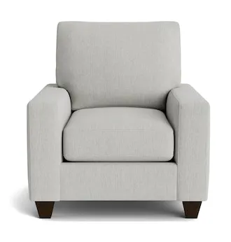 Bassett Furniture C600-12SF True Custom Large Track Arm Accent Chair Bassett Furniture C600-12SF True Custom Large Track Arm Accent Chair