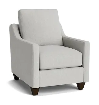 Bassett Furniture C900-12SF True Custom Slope Arm Accent Chair Bassett Furniture C900-12SF True Custom Slope Arm Accent Chair