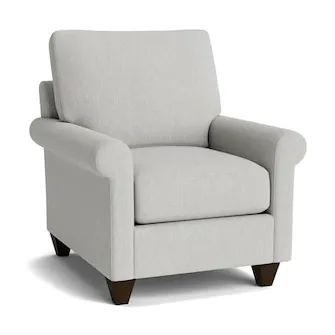 Bassett Furniture C100-12SF True Custom Sock Arm Accent Chair Bassett Furniture C100-12SF True Custom Sock Arm Accent Chair