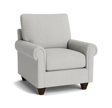 Bassett Furniture C300-12SF True Custom Panel Arm Accent Chair Bassett Furniture C300-12SF True Custom Panel Arm Accent Chair