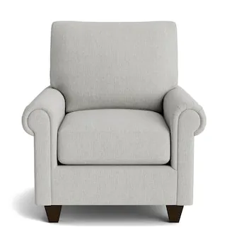 Bassett Furniture C300-12SF True Custom Panel Arm Accent Chair Bassett Furniture C300-12SF True Custom Panel Arm Accent Chair
