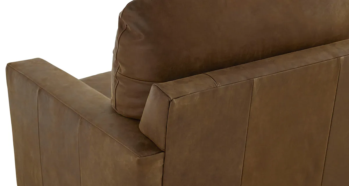 Bassett Furniture C654-18SFL True Custom Leather Track Arm Chair and a Half Bassett Furniture C654-18SFL True Custom Leather Track Arm Chair and a Half