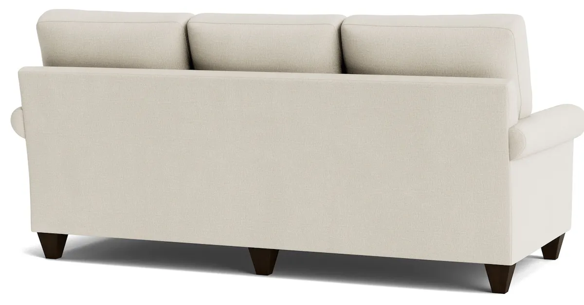 Bassett Furniture C100-72SF True Custom Roll Arm Sofa Bassett Furniture C100-72SF True Custom Roll Arm Sofa