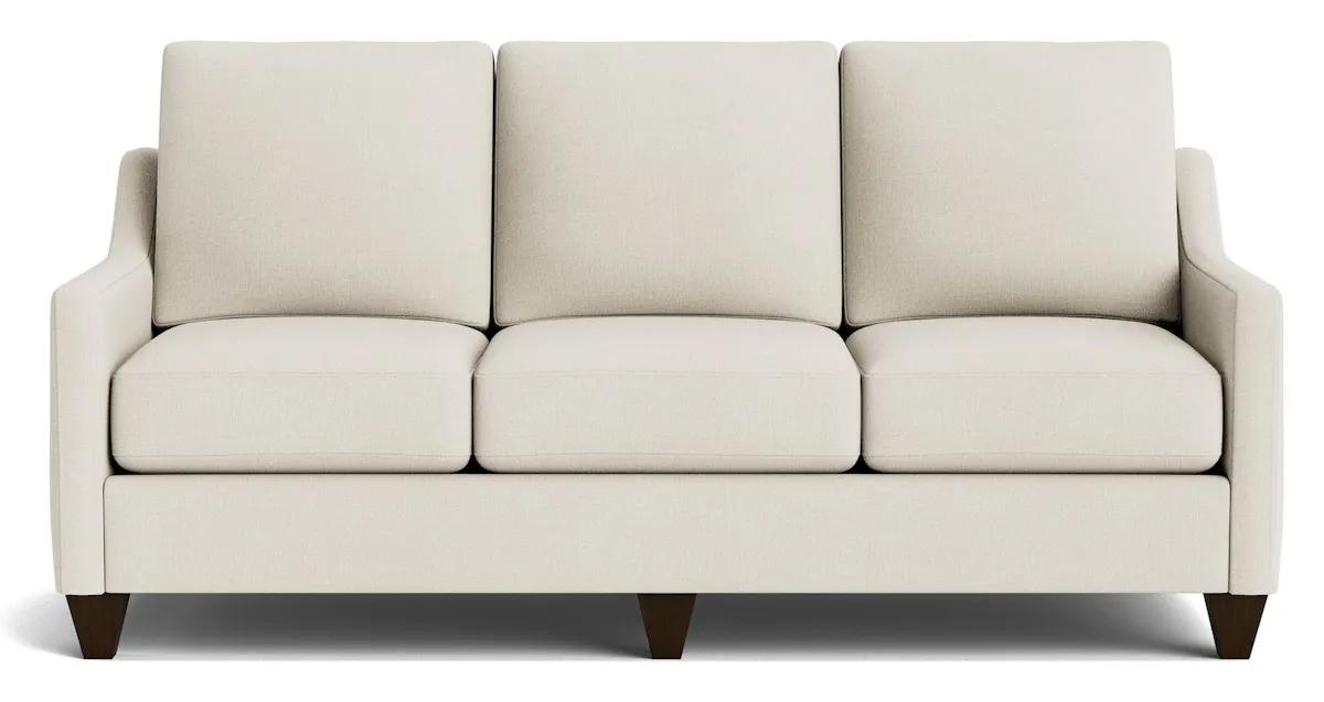 Bassett Furniture C900-72SF-26 True Custom Slope Arm Sofa Bassett Furniture C900-72SF-26 True Custom Slope Arm Sofa