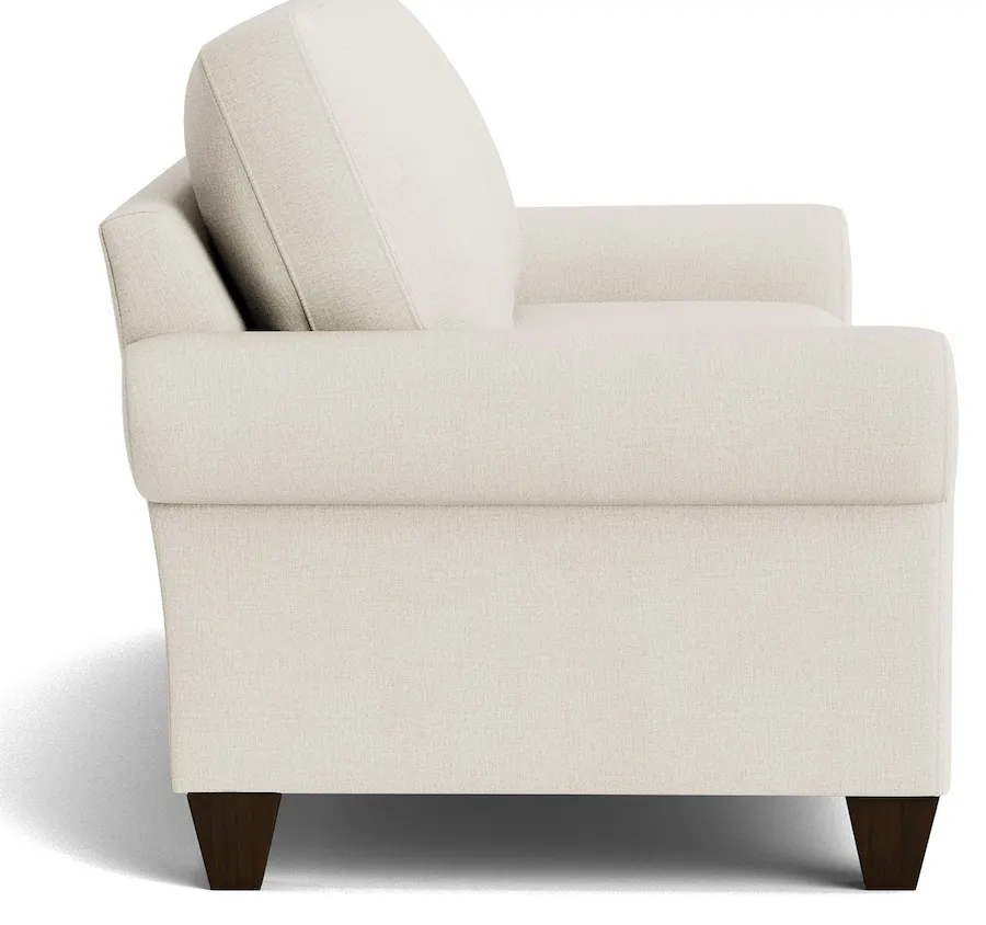 Bassett Furniture C200-72SF True Custom Large Sock Arm Sofa Bassett Furniture C200-72SF True Custom Large Sock Arm Sofa