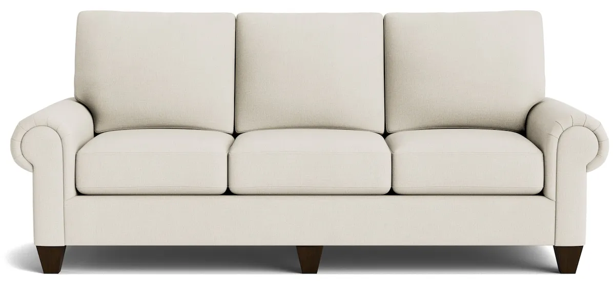 Bassett Furniture C400-72SF True Custom Large Panel Arm Sofa Bassett Furniture C400-72SF True Custom Large Panel Arm Sofa