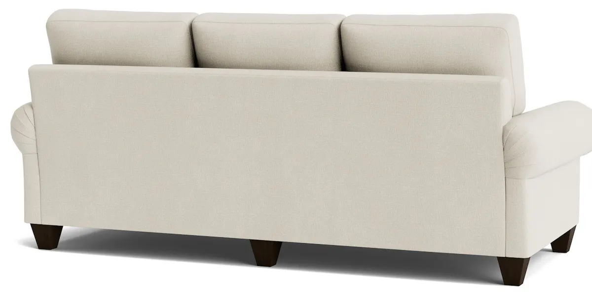 Bassett Furniture C400-72SF True Custom Large Panel Arm Sofa Bassett Furniture C400-72SF True Custom Large Panel Arm Sofa