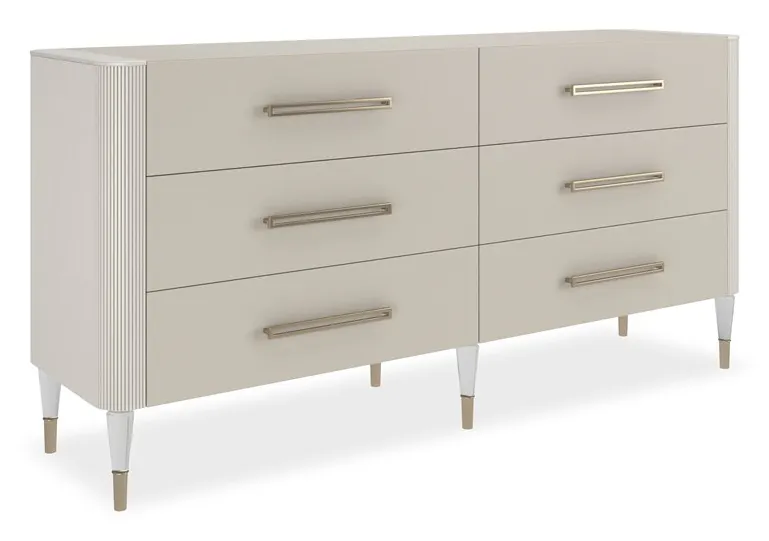 Caracole Furniture CLA-424-014 Love It 6 Drawer Chest Caracole Furniture CLA-424-014 Love It 6 Drawer Chest