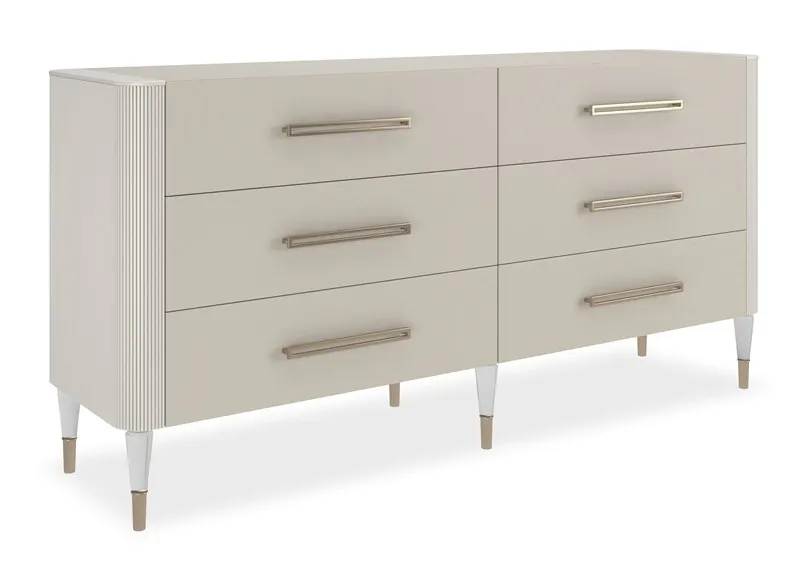 Caracole Furniture CLA-424-014 Love It 6 Drawer Chest Caracole Furniture CLA-424-014 Love It 6 Drawer Chest