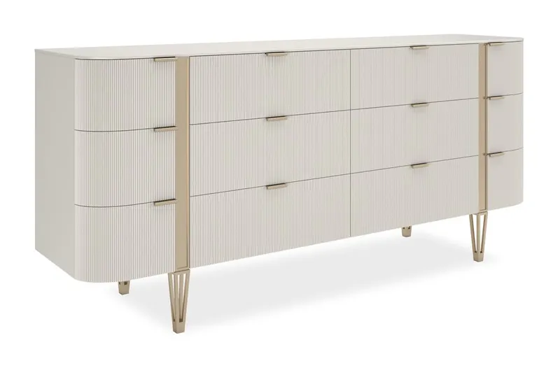 Caracole Furniture CLA-424-033 Love At First Sight 78 Dresser Caracole Furniture CLA-424-033 Love At First Sight 78 Dresser