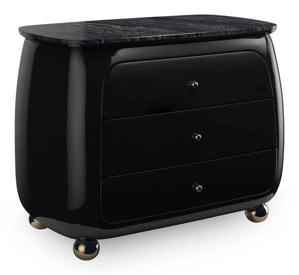 Caracole Furniture CLA-424-069 Cabochon Nightstand Caracole Furniture CLA-424-069 Cabochon Nightstand
