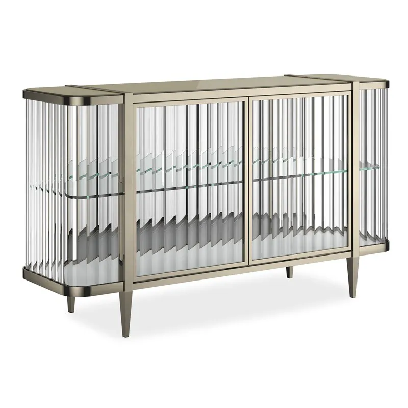 Caracole Furniture CLA-424-215A Stop and Stare Sideboard