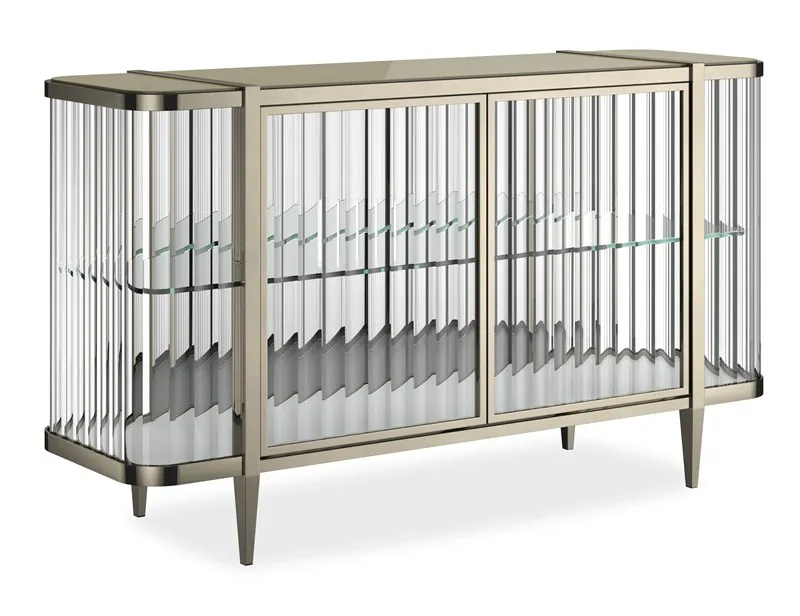 Caracole Furniture CLA-424-215A Stop and Stare Sideboard Caracole Furniture CLA-424-215A Stop and Stare Sideboard