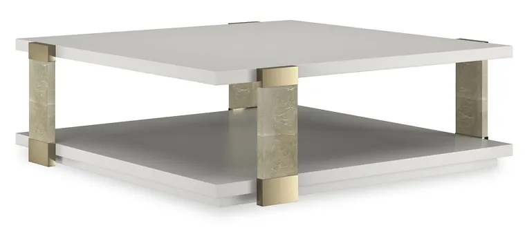 Caracole Furniture CLA-424-406 I'll Take The Corner Cocktail Table Caracole Furniture CLA-424-406 I'll Take The Corner Cocktail Table