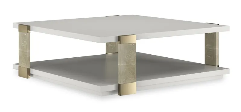Caracole Furniture CLA-424-406 I'll Take The Corner Cocktail Table Caracole Furniture CLA-424-406 I'll Take The Corner Cocktail Table