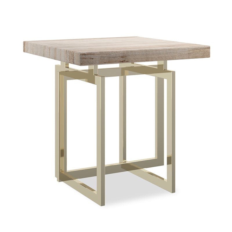 Caracole Furniture CLA-424-413 Wish You Were Here End Table