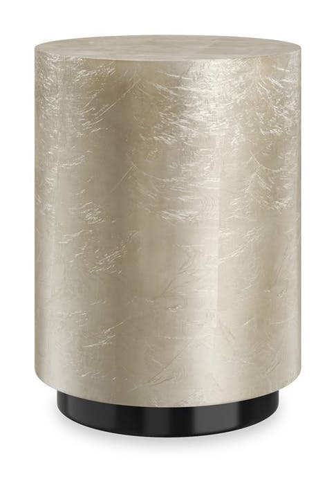 Caracole Furniture CLA-424-414 Cocktail Couture Round End Table Caracole Furniture CLA-424-414 Cocktail Couture Round End Table