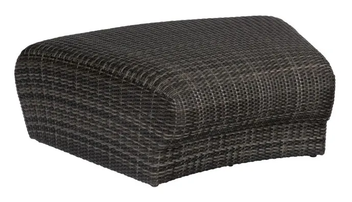 Woodard Furniture S504085 Genie Curved Backless Bench/Ottoman Woodard Furniture S504085 Genie Curved Backless Bench/Ottoman