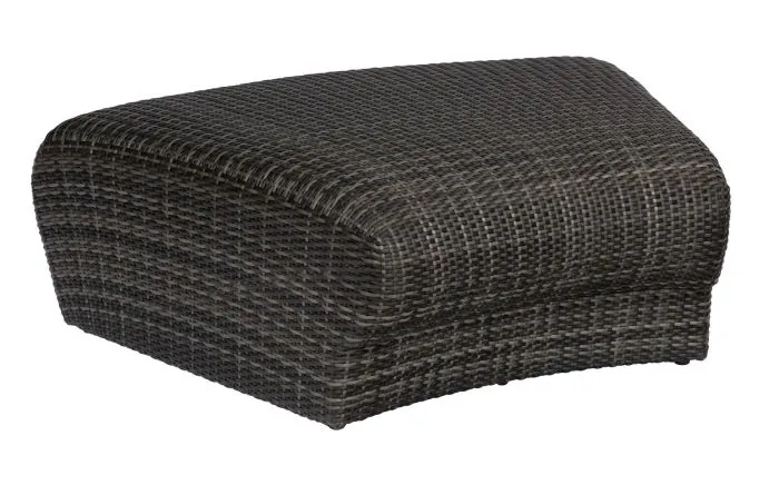 Woodard Furniture S504085 Genie Curved Backless Bench/Ottoman Woodard Furniture S504085 Genie Curved Backless Bench/Ottoman