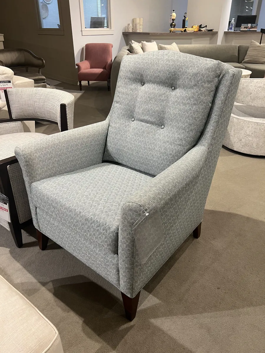 *Jessica Charles 798M LAV A Casey Living Room Chair *Jessica Charles 798M LAV A Casey Living Room Chair