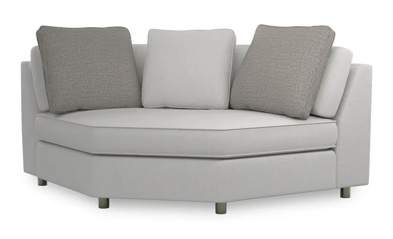 Caracole Furniture M090-018-CR1-B I'm Shelf-ish Corner Sofa Caracole Furniture M090-018-CR1-B I'm Shelf-ish Corner Sofa