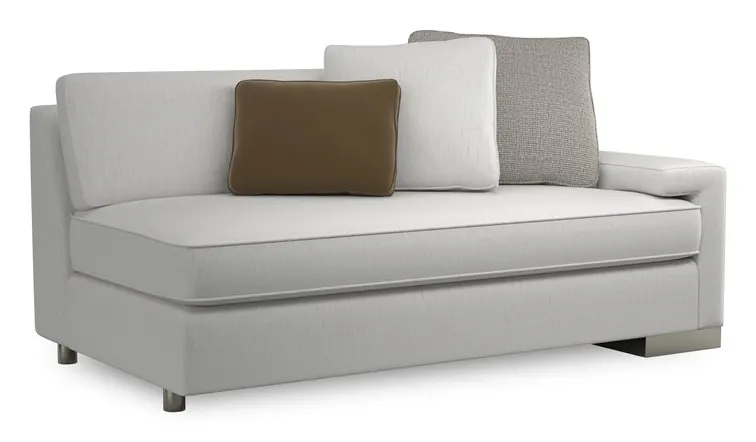 Caracole Furniture M090-018-RS1-B I'm Shelf-ish RAF Sofa Caracole Furniture M090-018-RS1-B I'm Shelf-ish RAF Sofa