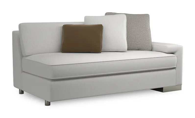 Caracole Furniture M090-018-RS1-B I'm Shelf-ish RAF Sofa Caracole Furniture M090-018-RS1-B I'm Shelf-ish RAF Sofa
