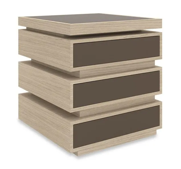 Caracole Furniture M131-424-411 La Moda End Table Petite