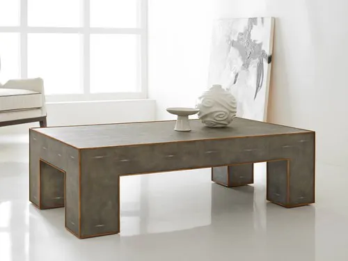 Modern History MH1165F01 Roland Shagreen Cocktail Table Modern History MH1165F01 Roland Shagreen Cocktail Table
