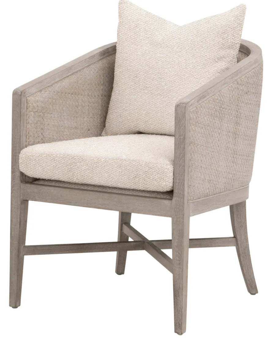 Essentials For Living 6642.LGLIN/NG McGuire Arm Chair Essentials For Living 6642.LGLIN/NG McGuire Arm Chair