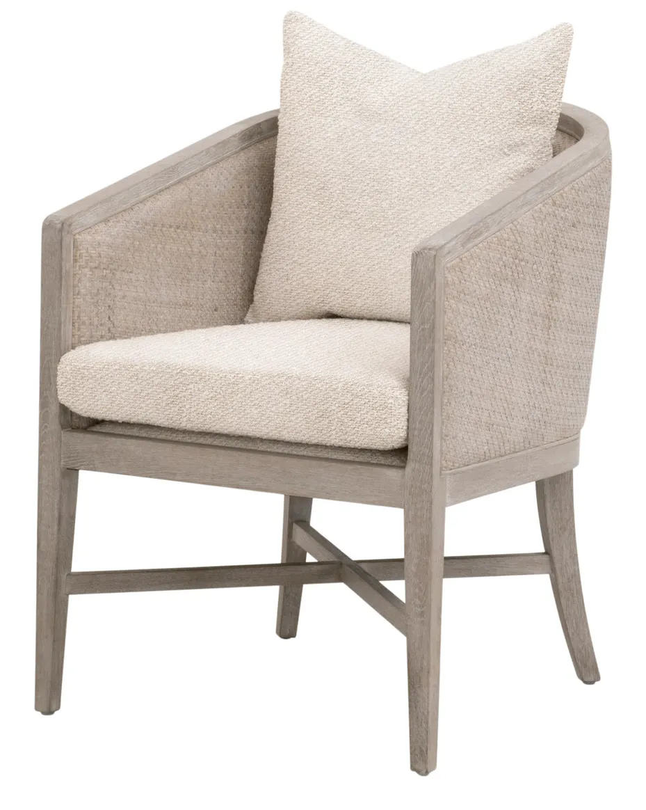 Essentials For Living 6642.LGLIN/NG McGuire Arm Chair Essentials For Living 6642.LGLIN/NG McGuire Arm Chair