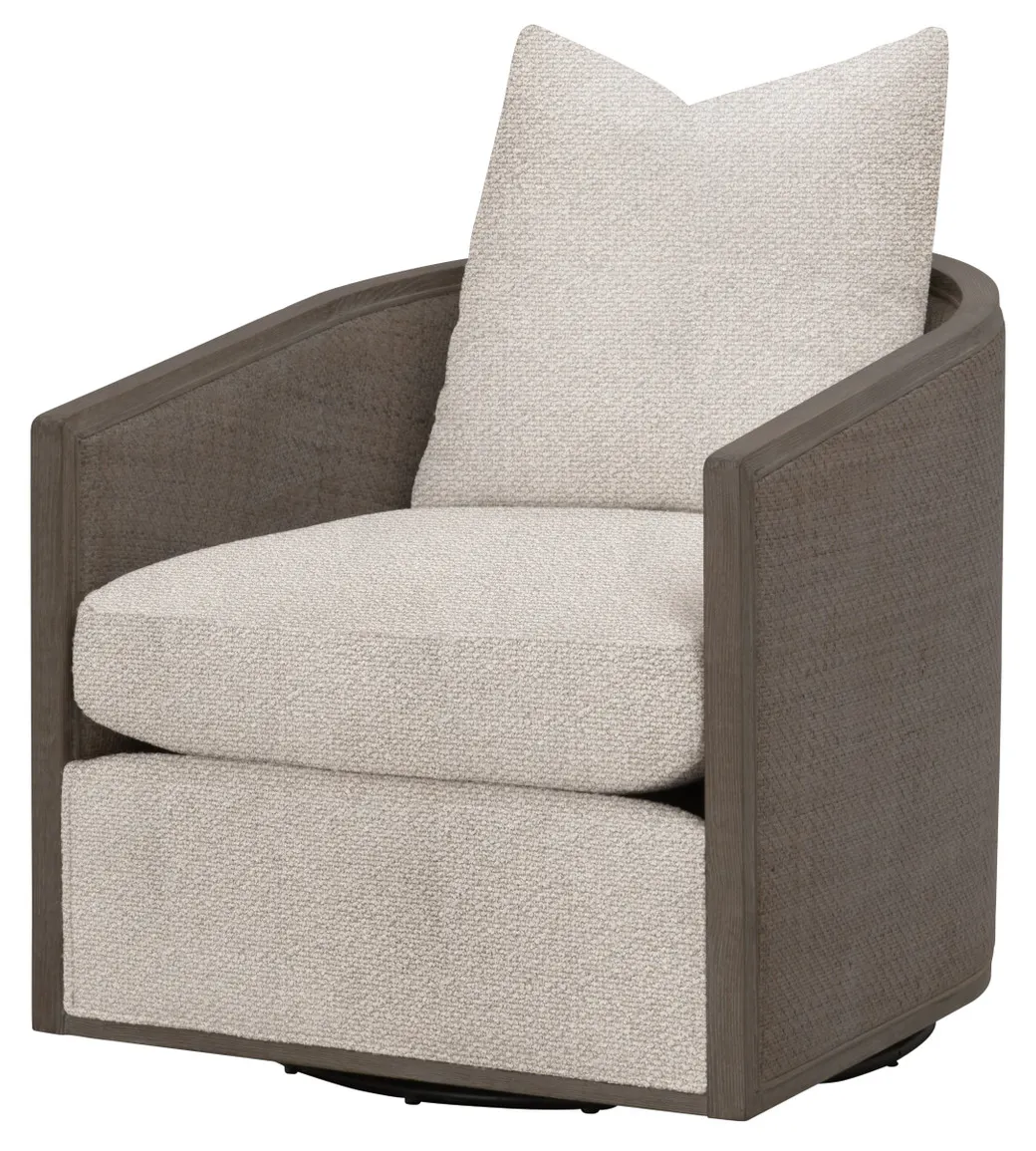 Essentials For Living 6643.LGJUT/MBO McGuire Swivel Club Chair Essentials For Living 6643.LGJUT/MBO McGuire Swivel Club Chair