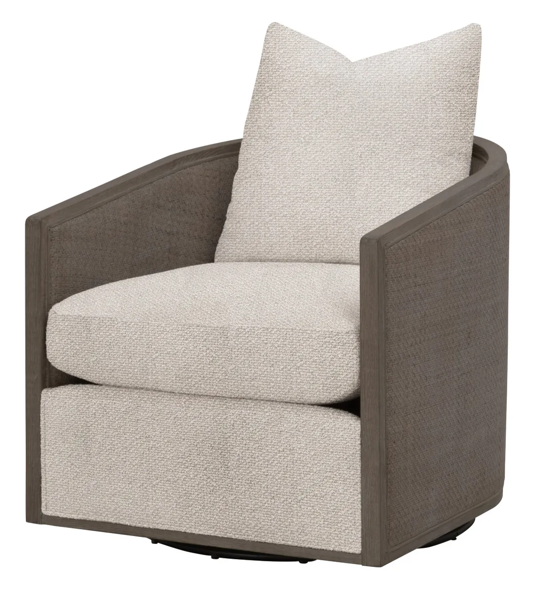 Essentials For Living 6643.LGJUT/MBO McGuire Swivel Club Chair Essentials For Living 6643.LGJUT/MBO McGuire Swivel Club Chair