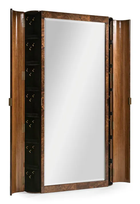 Jonathan Charles 007-1-310-WBL Jacques Leaning Storage Mirror Jonathan Charles 007-1-310-WBL Jacques Leaning Storage Mirror