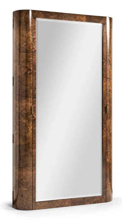 Jonathan Charles 007-1-310-WBL Jacques Leaning Storage Mirror Jonathan Charles 007-1-310-WBL Jacques Leaning Storage Mirror