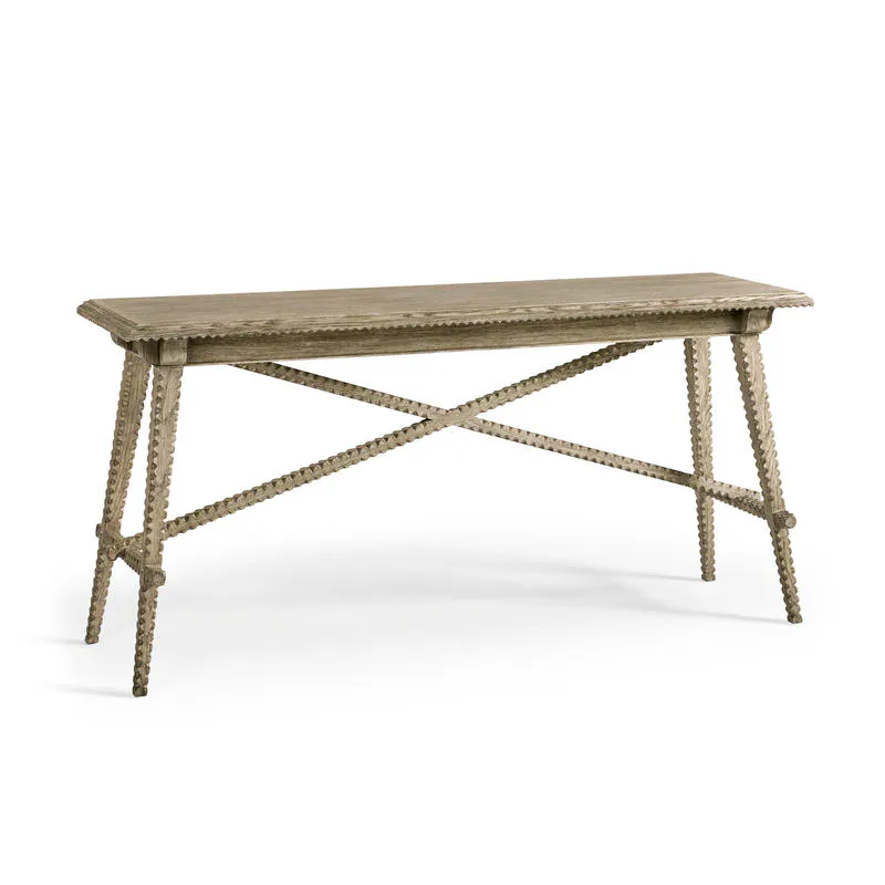 Jonathan Charles 010-3-AM0-GYO Stratford Console Table