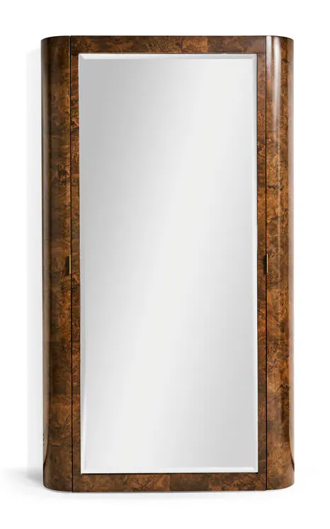 Jonathan Charles 007-1-310-WBL Jacques Leaning Storage Mirror Jonathan Charles 007-1-310-WBL Jacques Leaning Storage Mirror