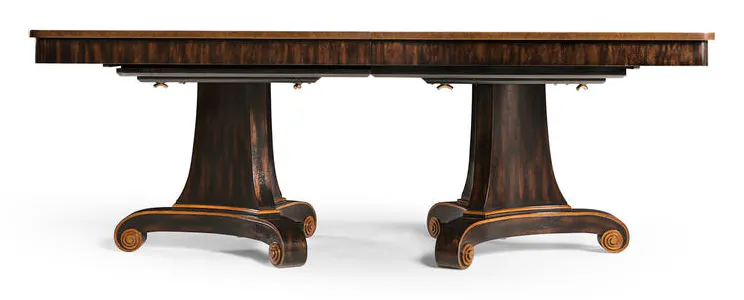 Jonathan Charles 007-2-A60-ABG Rosette Dining Table Jonathan Charles 007-2-A60-ABG Rosette Dining Table