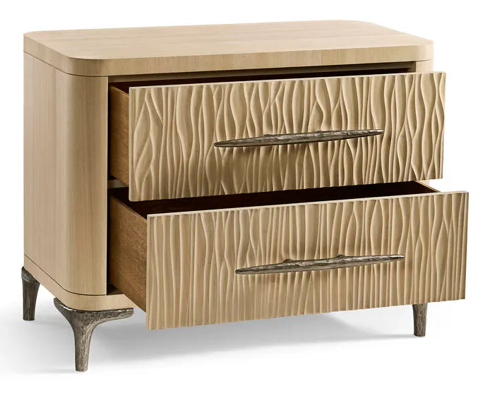 Jonathan Charles 001-1-800-NLS Undercurrent Nightstand Jonathan Charles 001-1-800-NLS Undercurrent Nightstand