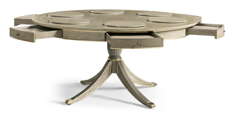 Jonathan Charles 003-2-D00-PBG Buckingham Dining Table Jonathan Charles 003-2-D00-PBG Buckingham Dining Table